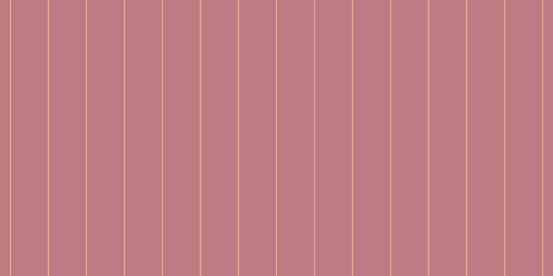 #bd7b84, #eba393 vertical lines, two pixels wide, fifty-three pixels apart
