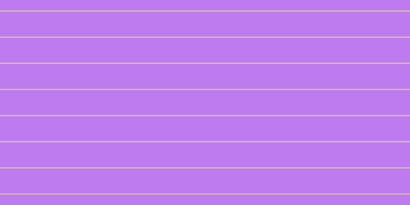 #bd7bef, #dbd393 horizontal lines, two pixels wide, forty-nine pixels apart
