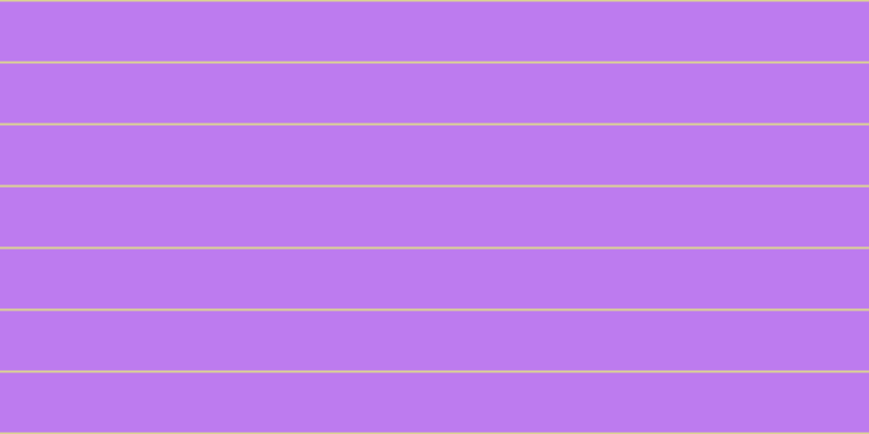 #bd7bef, #dbd393 horizontal lines, two pixels wide, fifty-five pixels apart