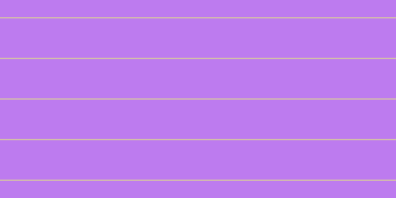 #bd7bef, #dbd393 horizontal lines, two pixels wide, eighty pixels apart