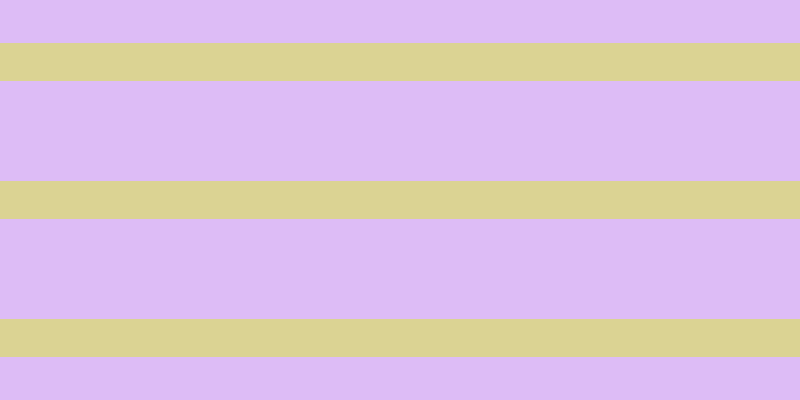 #bd7bf0 (50%), #dbd393 horizontal lines, thirty-eight pixels wide, one hundred pixels apart