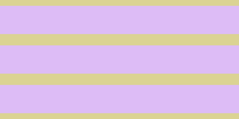#bd7bf0 (50%), #dbd393 horizontal lines, thirty-eight pixels wide, ninety-five pixels apart