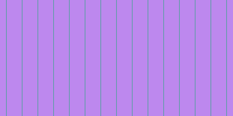 #bd88ee, #46a393 vertical lines, two pixels wide, fifty-two pixels apart