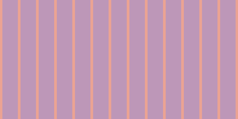 #bd97b8, #eba393 vertical lines, nine pixels wide, fifty-two pixels apart