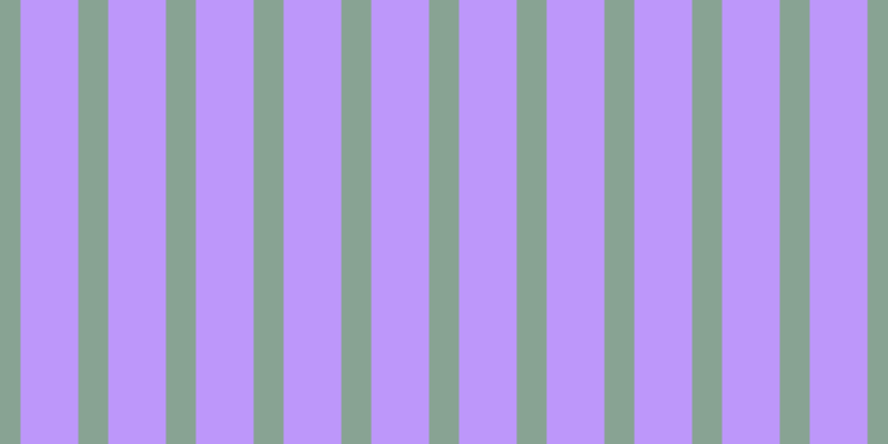 #bd97fa, #88a393 vertical lines, twenty-seven pixels wide, fifty-two pixels apart