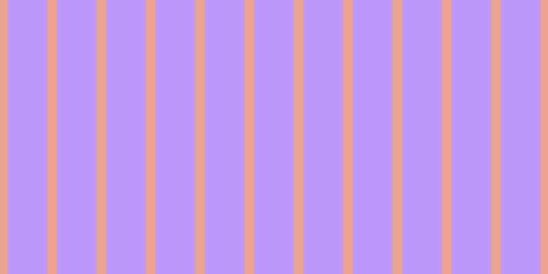 #bd97fa, #eba393 vertical lines, fifteen pixels wide, fifty-seven pixels apart