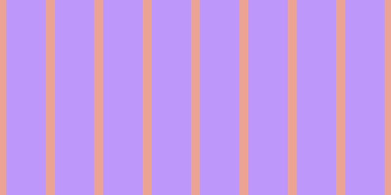 #bd97fa, #eba393 vertical lines, eighteen pixels wide, eighty-one pixels apart