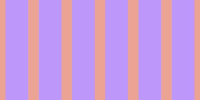 #bd97fa, #eba393 vertical lines, forty-two pixels wide, ninety-one pixels apart