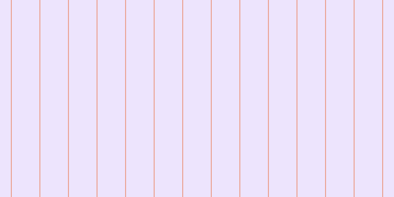 #bd97fa (25%), #eba393 vertical lines, two pixels wide, fifty-six pixels apart