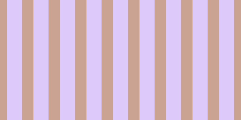 #bd97fa (50%), #caa393 vertical lines, thirty-eight pixels wide, fifty pixels apart