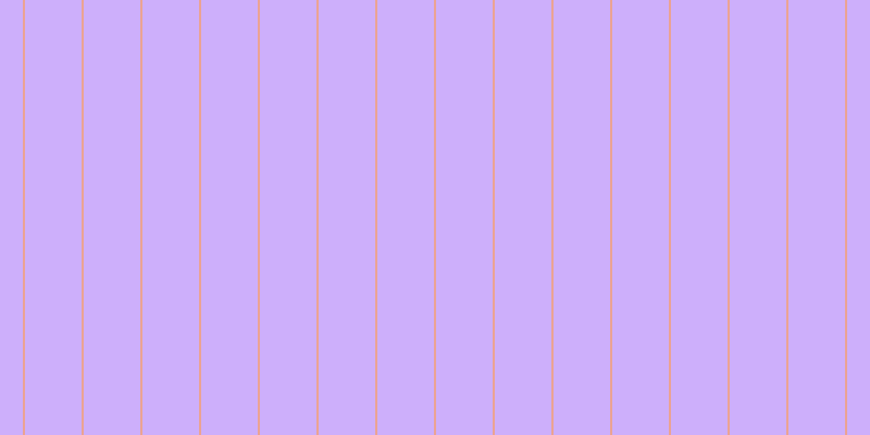 #bd97fa (75%), #eba393 vertical lines, two pixels wide, fifty-two pixels apart