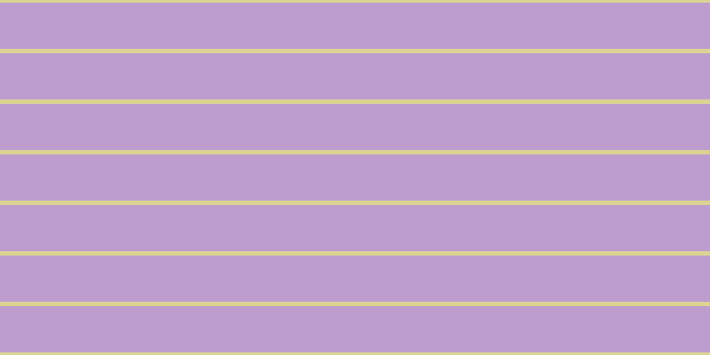 #bd9cce, #dbd393 horizontal lines, five pixels wide, fifty-two pixels apart