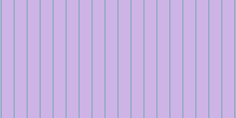 #bd9cde (75%), #46a393 vertical lines, two pixels wide, forty-two pixels apart