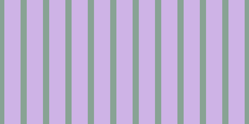 #bd9cde (75%), #88a393 vertical lines, twenty pixels wide, fifty-two pixels apart
