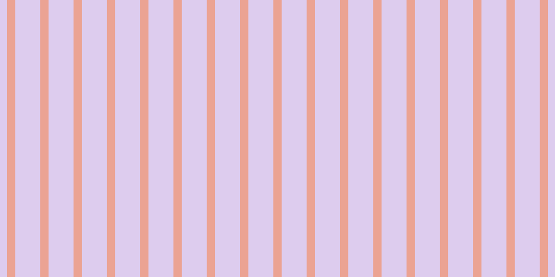 #bd9ce0 (50%), #eba393 vertical lines, twelve pixels wide, thirty-six pixels apart