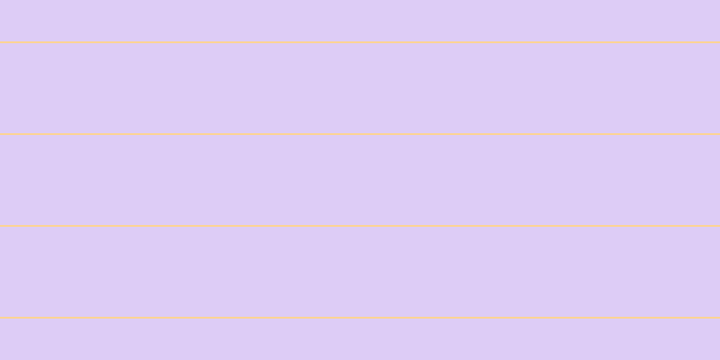 #bd9cf0 (50%), #fcd393 horizontal lines, two pixels wide, one hundred pixels apart