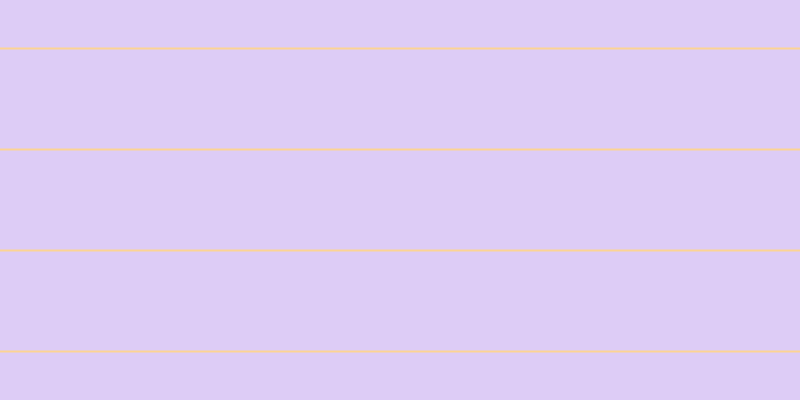 #bd9cf0 (50%), #fcd393 horizontal lines, two pixels wide, ninety-nine pixels apart