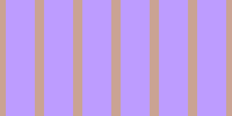 #bd9cff, #caa393 vertical lines, thirty-two pixels wide, one hundred pixels apart