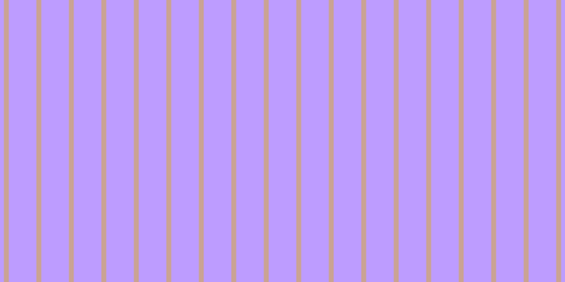 #bd9cff, #caa393 vertical lines, seven pixels wide, thirty-nine pixels apart