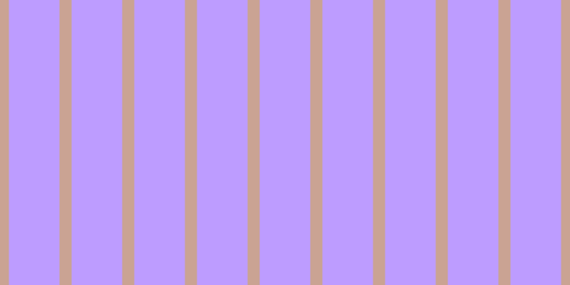 #bd9cff, #caa393 vertical lines, seventeen pixels wide, seventy-one pixels apart