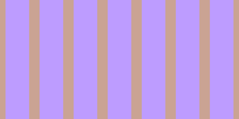 #bd9cff, #caa393 vertical lines, thirty-five pixels wide, seventy-nine pixels apart