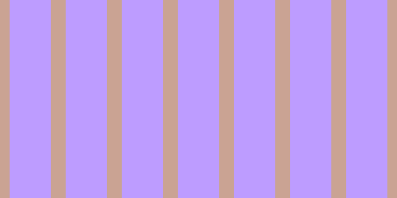 #bd9cff, #caa393 vertical lines, thirty pixels wide, eighty-three pixels apart