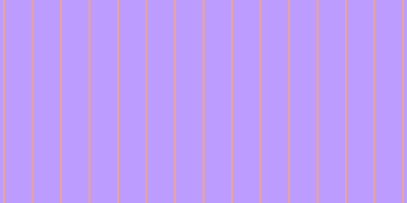 #bd9cff, #eba393 vertical lines, four pixels wide, fifty-two pixels apart