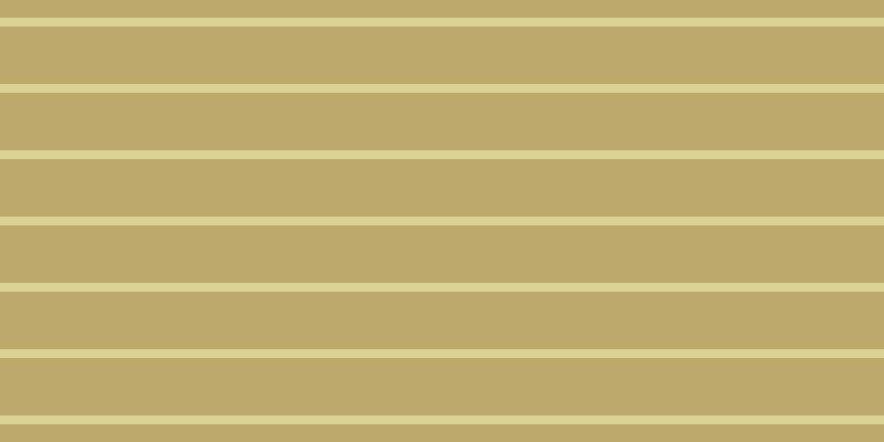 #bda96a, #dbd393 horizontal lines, eight pixels wide, fifty-two pixels apart
