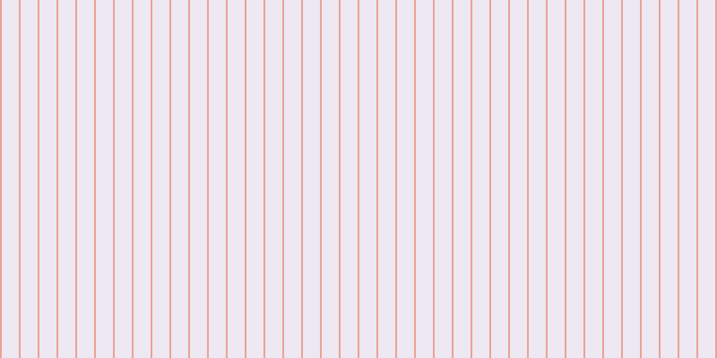 #bda9cd (25%), #eba393 vertical lines, two pixels wide, nineteen pixels apart
