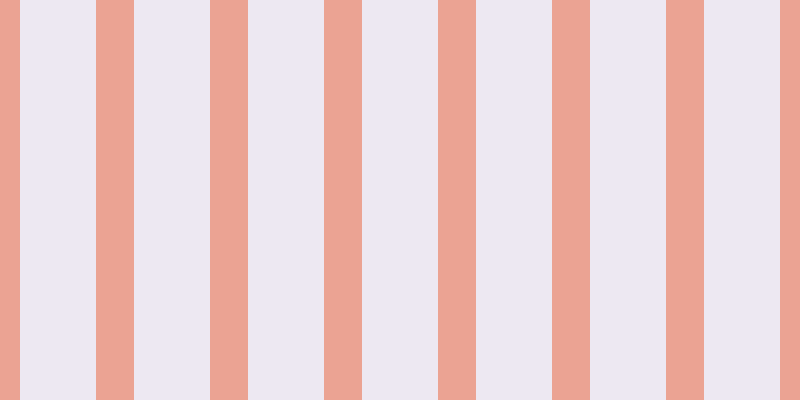 #bda9cd (25%), #eba393 vertical lines, thirty-eight pixels wide, seventy-six pixels apart