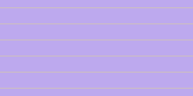 #bda9ee, #dbd393 horizontal lines, two pixels wide, sixty-five pixels apart