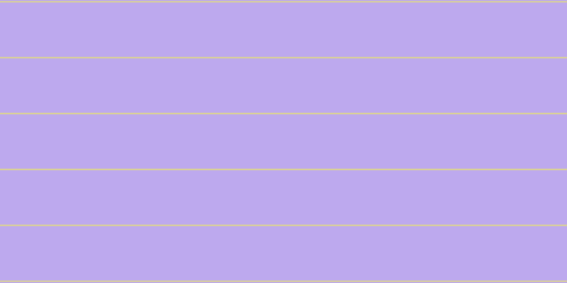 #bda9ee, #dbd393 horizontal lines, two pixels wide, seventy-seven pixels apart