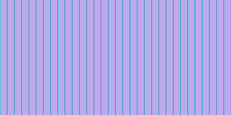 #bda9ee, #04a393 vertical lines, two pixels wide, twenty-three pixels apart