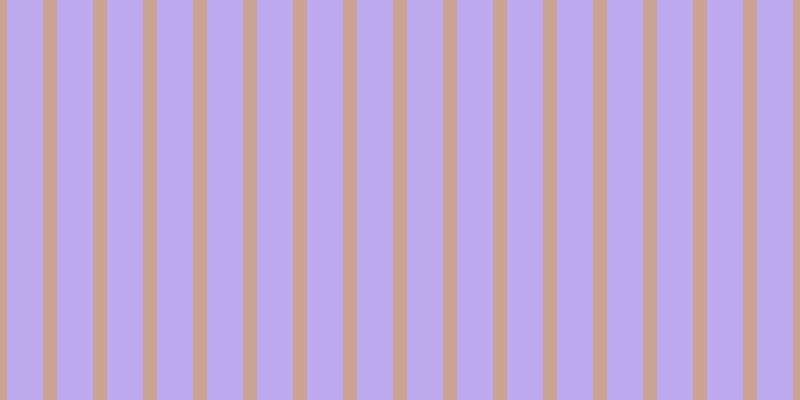 #bda9ee, #caa393 vertical lines, fourteen pixels wide, thirty-six pixels apart