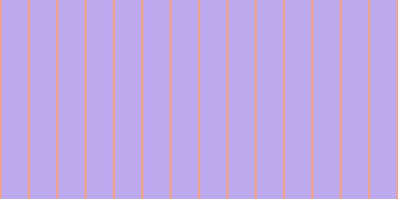 #bda9ee, #eba393 vertical lines, five pixels wide, fifty-two pixels apart