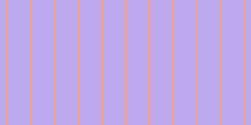 #bda9ee, #eba393 vertical lines, seven pixels wide, sixty-nine pixels apart