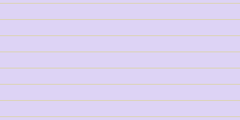 #bda9ee (50%), #dbd393 horizontal lines, two pixels wide, fifty-two pixels apart