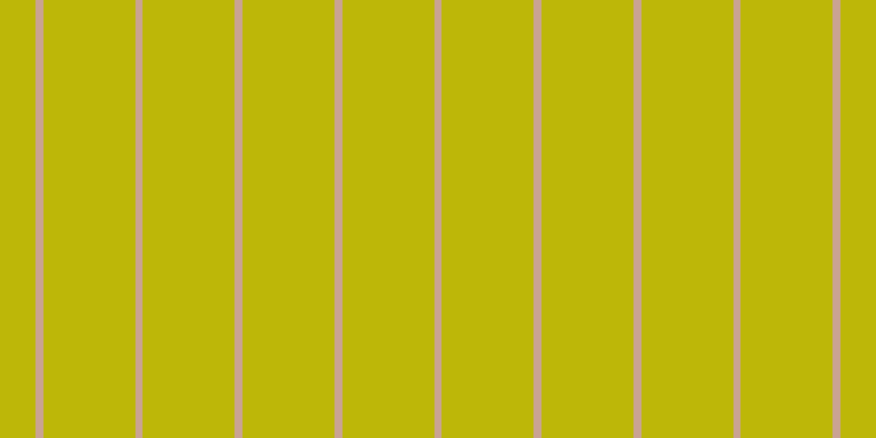 #bdb708, #caa393 vertical lines, seven pixels wide, eighty-four pixels apart