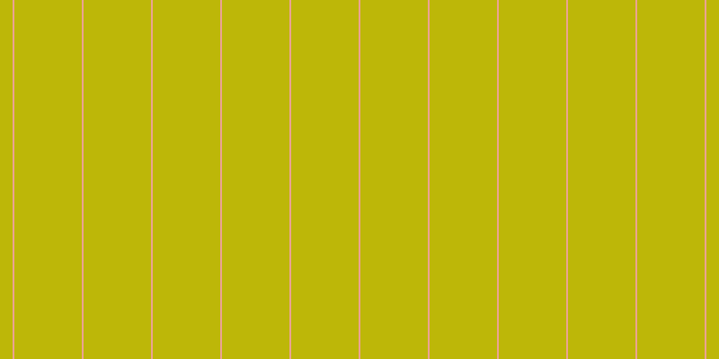 #bdb708, #eba393 vertical lines, two pixels wide, seventy-five pixels apart
