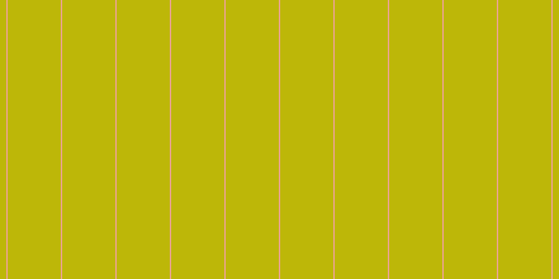 #bdb708, #eba393 vertical lines, two pixels wide, seventy-six pixels apart