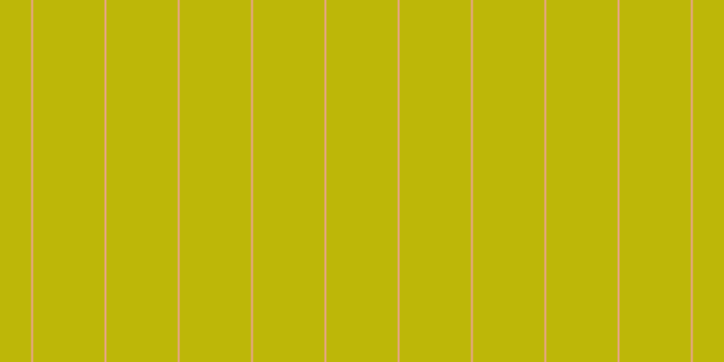 #bdb708, #eba393 vertical lines, two pixels wide, seventy-nine pixels apart