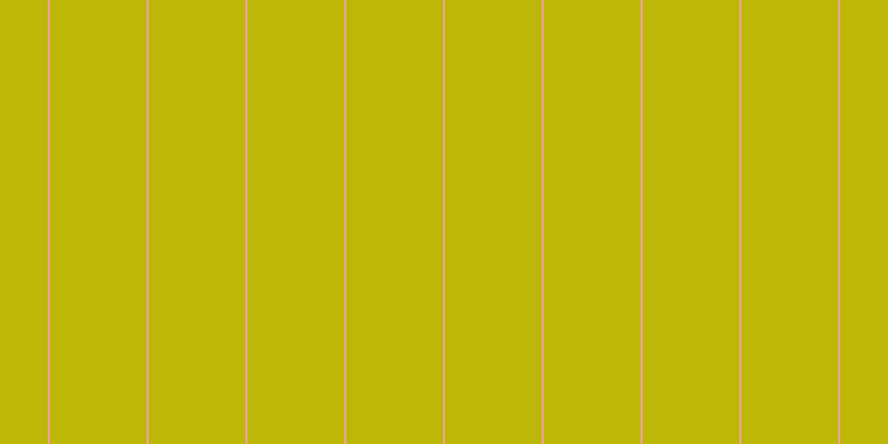 #bdb708, #eba393 vertical lines, two pixels wide, eighty-seven pixels apart