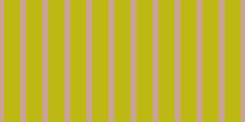 #bdb813, #caa393 vertical lines, twenty pixels wide, fifty-two pixels apart