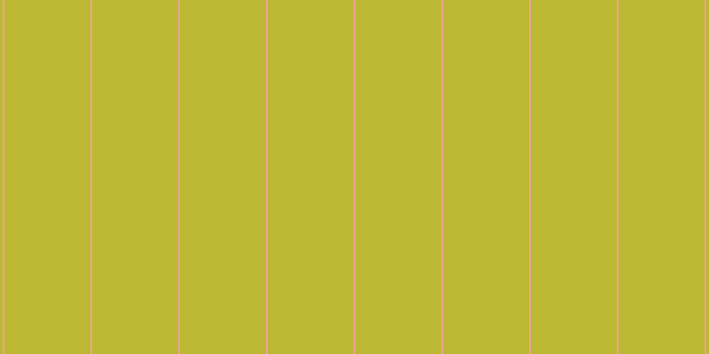#bdb834, #eba393 vertical lines, two pixels wide, ninety-seven pixels apart