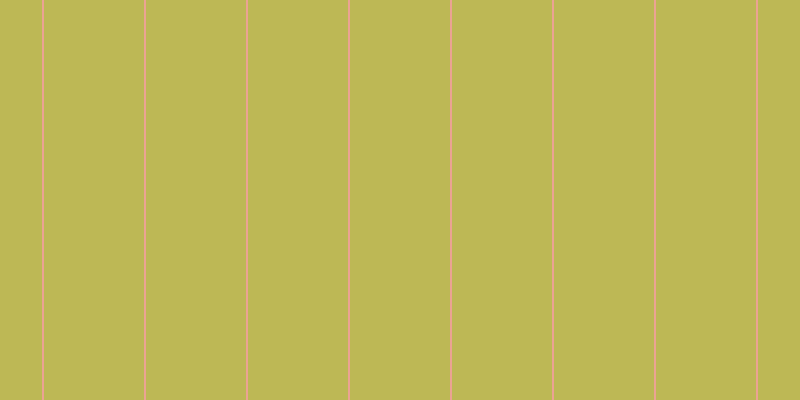 #bdb855, #eba393 vertical lines, two pixels wide, one hundred pixels apart