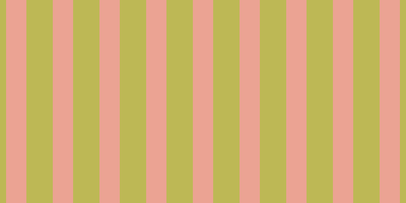 #bdb855, #eba393 vertical lines, forty pixels wide, fifty-two pixels apart