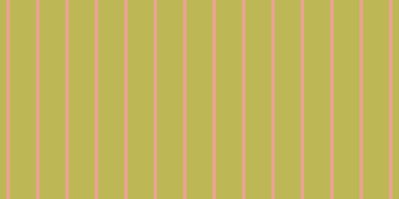 #bdb855, #eba393 vertical lines, seven pixels wide, fifty-two pixels apart