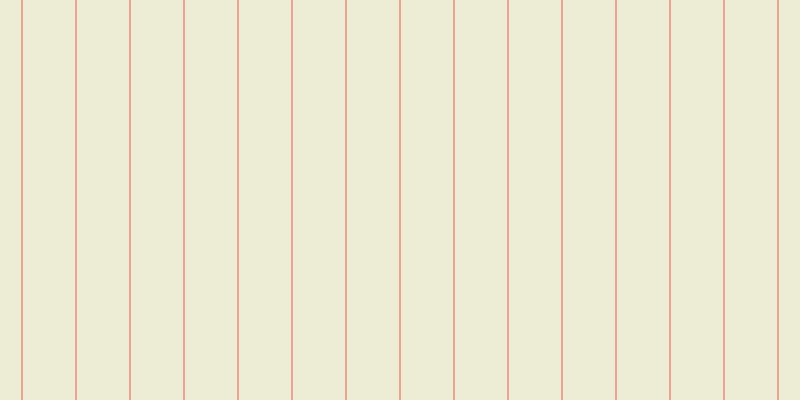 #bdb855 (25%), #eba393 vertical lines, two pixels wide, fifty-two pixels apart