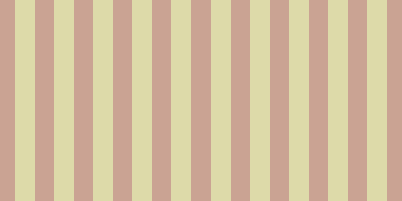 #bdb855 (50%), #caa393 vertical lines, thirty-eight pixels wide, forty pixels apart
