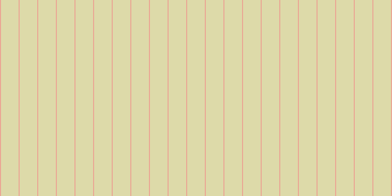 #bdb855 (50%), #eba393 vertical lines, two pixels wide, thirty-six pixels apart